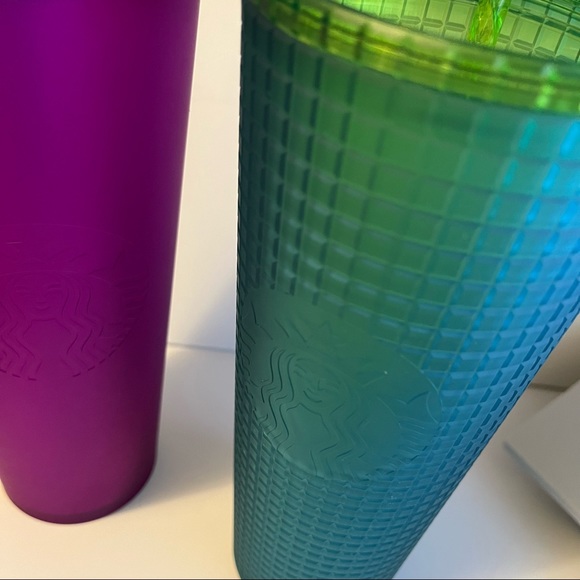 Starbucks | Valentines 2022 Soft Touch Grid Mountain Dew Tumbler - Picture 6 of 6